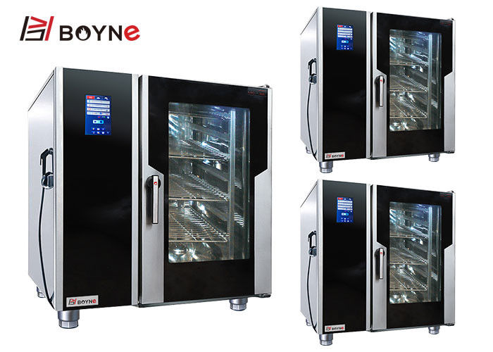 Touch Screen Commercial Kitchen Cooking Equipment Electric Combi Oven