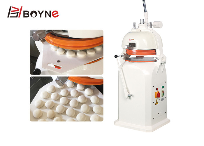 Semi - Automatic Bakery Processing Equipment 30 Pieces / Time Dough Divider Rounder Machine
